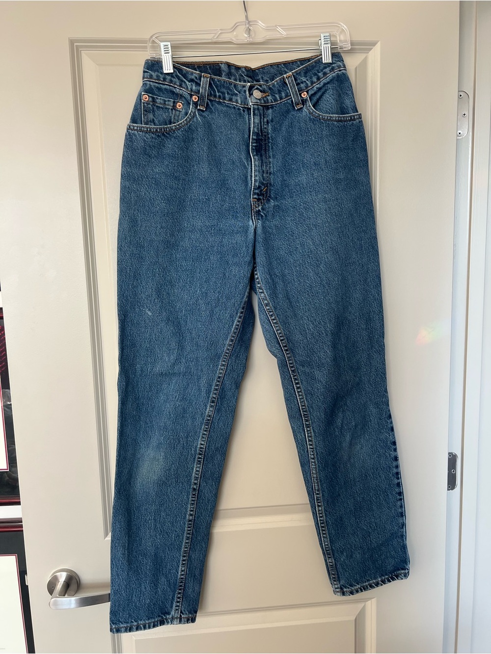 Levi's Women's Straight Leg Blue Denim Jeans